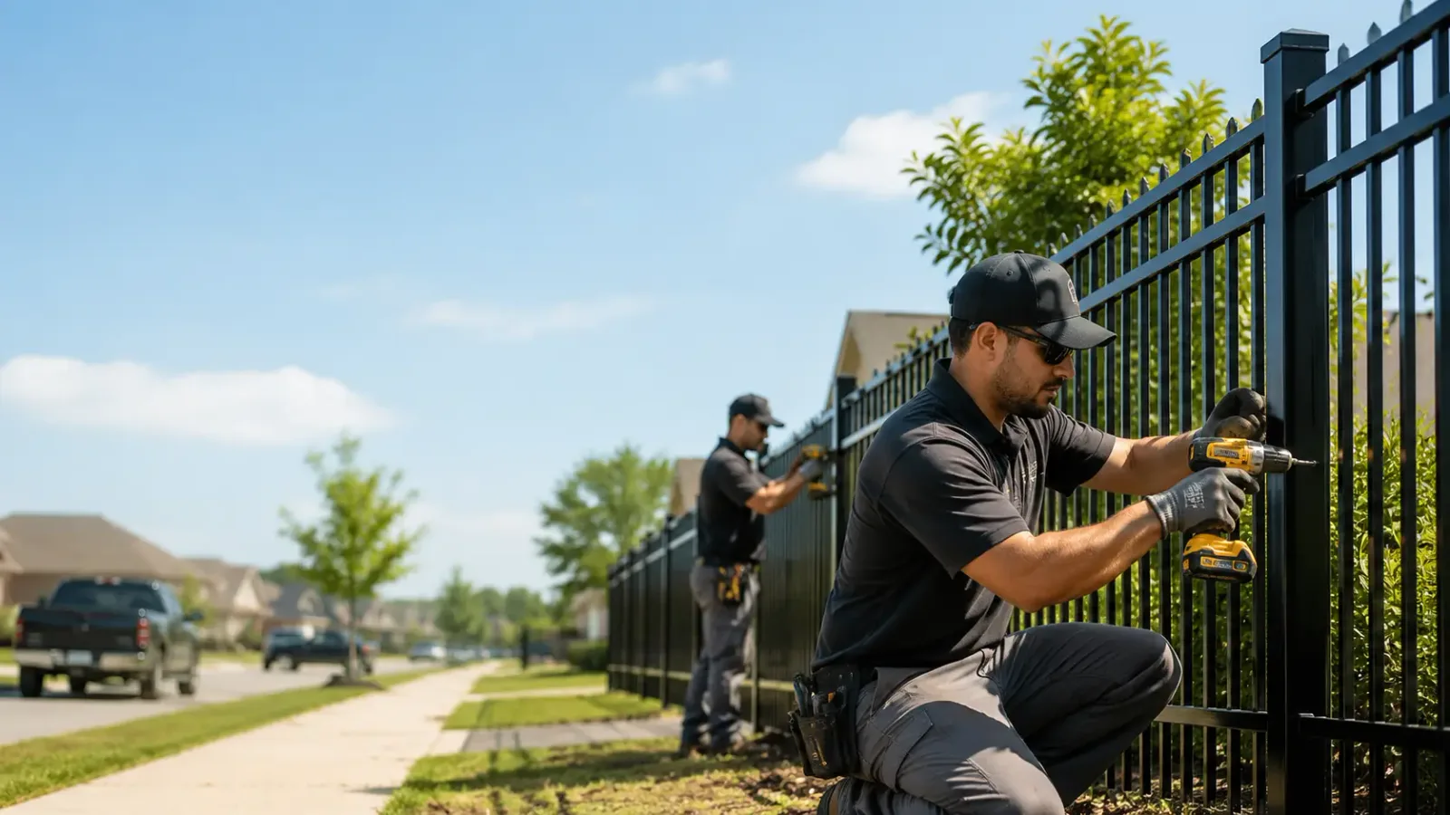 Metal Fence Installation in Hanover, VA
